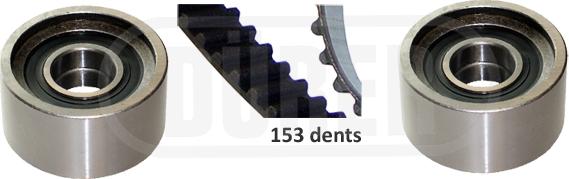 DÜRER DK432086 - Kit de distribution droxauto.com