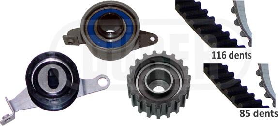 DÜRER DK141092 - Kit de distribution droxauto.com