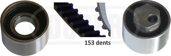 DÜRER DK161004 - Kit de distribution droxauto.com