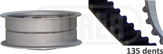 DÜRER DK181070 - Kit de distribution droxauto.com