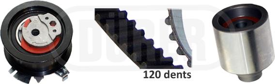 DÜRER DK181144 - Kit de distribution droxauto.com