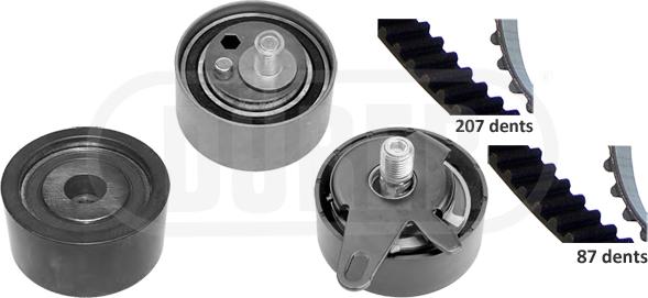 DÜRER DK181382 - Kit de distribution droxauto.com