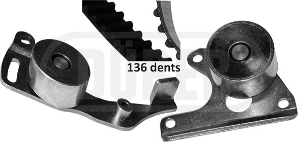 DÜRER DK121066 - Kit de distribution droxauto.com