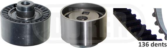DÜRER DK121161 - Kit de distribution droxauto.com
