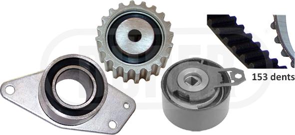 DÜRER DK261107 - Kit de distribution droxauto.com