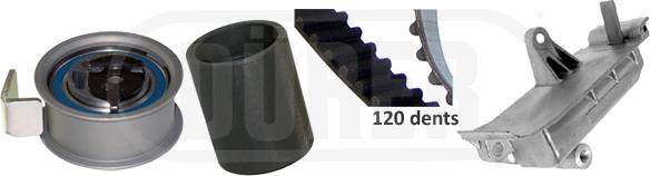 DÜRER DK281140 - Kit de distribution droxauto.com