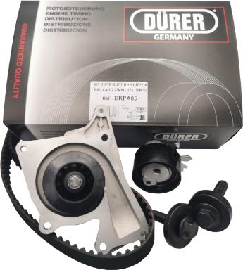 DÜRER DKPA05 - Pompe à eau + kit de courroie de distribution droxauto.com