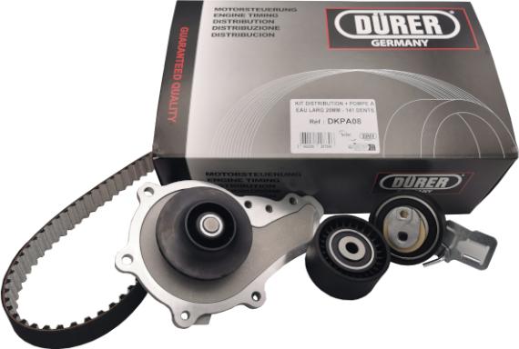 DÜRER DKPA08 - Pompe à eau + kit de courroie de distribution droxauto.com