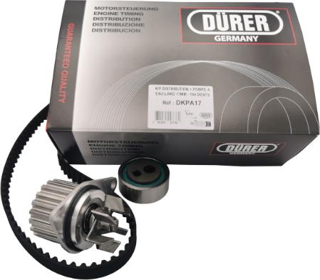 DÜRER DKPA17 - Pompe à eau + kit de courroie de distribution droxauto.com