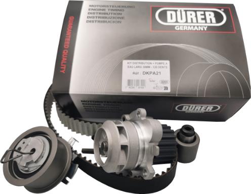 DÜRER DKPA21 - Pompe à eau + kit de courroie de distribution droxauto.com