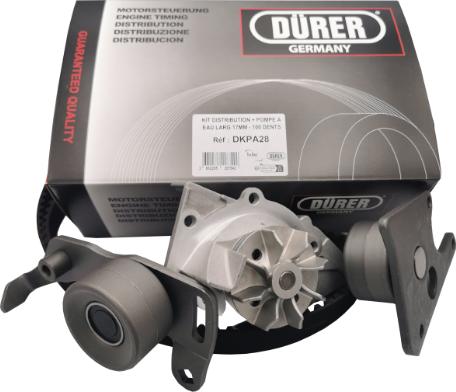 DÜRER DKPA28 - Pompe à eau + kit de courroie de distribution droxauto.com