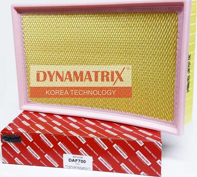 Dynamatrix DAF700 - Filtre à air droxauto.com