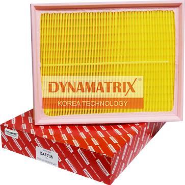 Dynamatrix DAF735 - Filtre à air droxauto.com