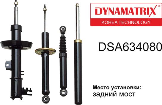 Dynamatrix DSA634080 - Amortisseur droxauto.com