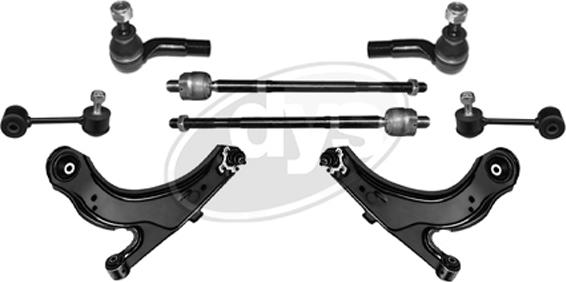 DYS 29-23735 - Jeu de bras, suspension de roue droxauto.com