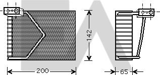 EACLIMA 43B50010 - Évaporateur climatisation droxauto.com