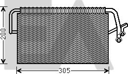 EACLIMA 43B50017 - Évaporateur climatisation droxauto.com
