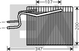 EACLIMA 43B60006 - Évaporateur climatisation droxauto.com