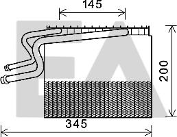 EACLIMA 43B60007 - Évaporateur climatisation droxauto.com