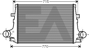 EACLIMA 36A03009 - Intercooler, échangeur droxauto.com
