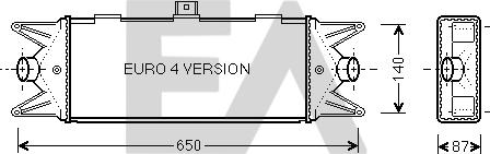 EACLIMA 36A30020 - Intercooler, échangeur droxauto.com