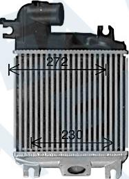 EACLIMA 36A71011 - Intercooler, échangeur droxauto.com
