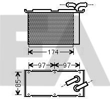 EACLIMA 36A77008 - Intercooler, échangeur droxauto.com