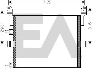 EACLIMA 30C59006 - Condensateur, climatisation droxauto.com