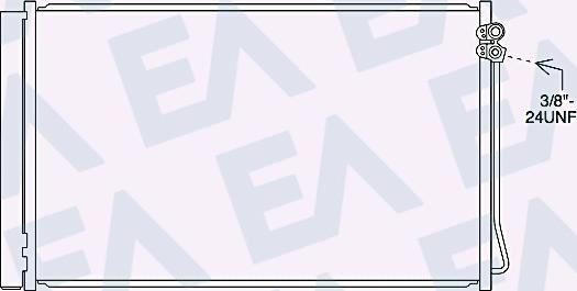 EACLIMA 30C50059 - Condensateur, climatisation droxauto.com