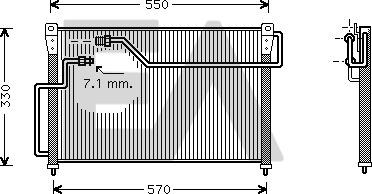 EACLIMA 30C52005 - Condensateur, climatisation droxauto.com