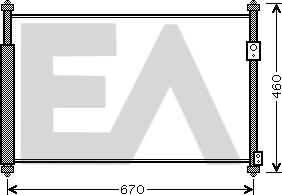 EACLIMA 30C69017 - Condensateur, climatisation droxauto.com