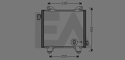 EACLIMA 30C69022 - Condensateur, climatisation droxauto.com
