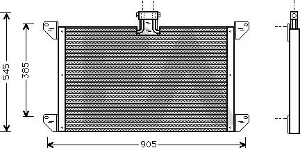 EACLIMA 30C63002 - Condensateur, climatisation droxauto.com