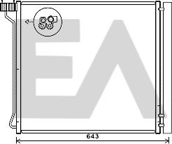 EACLIMA 30C07038 - Condensateur, climatisation droxauto.com