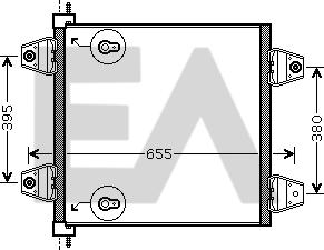 EACLIMA 30C16003 - Condensateur, climatisation droxauto.com