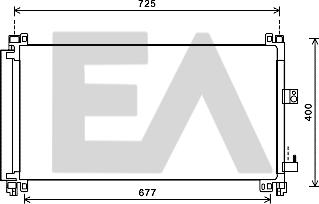 EACLIMA 30C10013 - Condensateur, climatisation droxauto.com