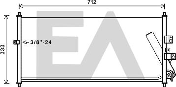 EACLIMA 30C18035 - Condensateur, climatisation droxauto.com