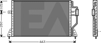 EACLIMA 30C12008 - Condensateur, climatisation droxauto.com