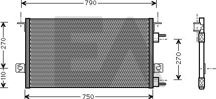 EACLIMA 30C12010 - Condensateur, climatisation droxauto.com
