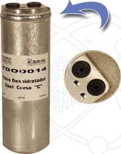 EACLIMA 70O0014 - Filtre déshydratant, climatisation droxauto.com