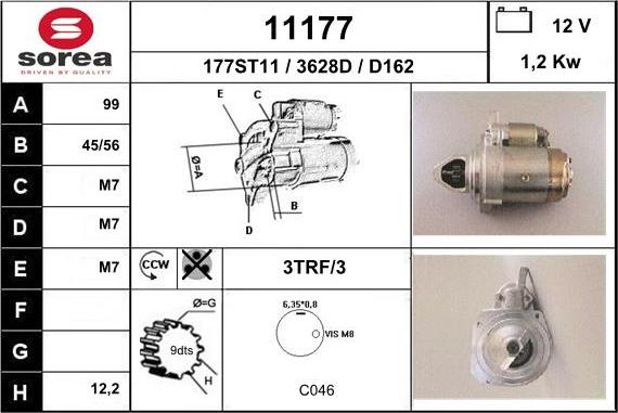 EAI 11177 - Démarreur droxauto.com