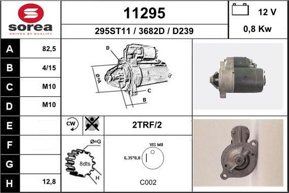 EAI 11295 - Démarreur droxauto.com