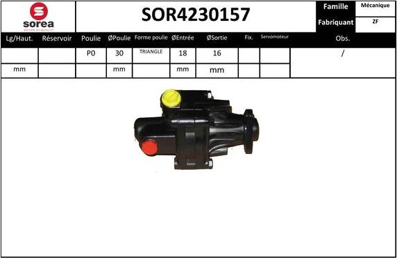 EAI SOR4230157 - Pompe hydraulique, direction droxauto.com