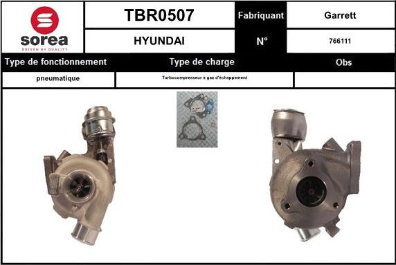 EAI TBR0507 - Turbocompresseur, suralimentation droxauto.com