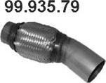 Eberspächer 99.935.79 - Tuyau flexible, échappement droxauto.com