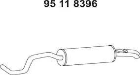 Eberspächer 95 11 8396 - Silencieux arrière droxauto.com