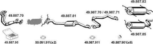 Eberspächer 492050 - Échappement droxauto.com