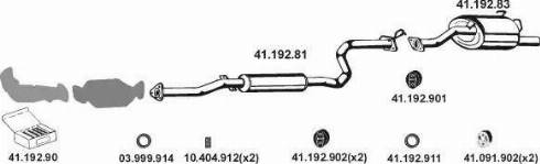 Eberspächer 412045 - Échappement droxauto.com