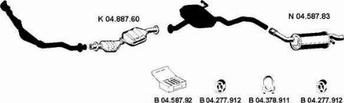 Eberspächer 042282 - Échappement droxauto.com