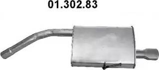 Eberspächer 01.302.83 - Silencieux arrière droxauto.com